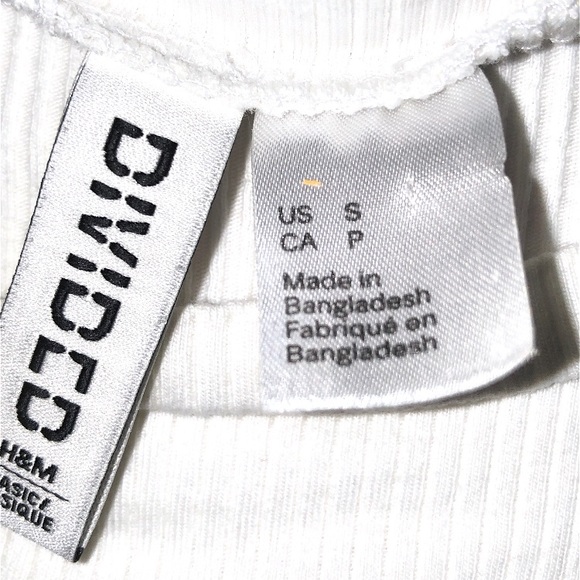 White Crop Top - Picture 2 of 2